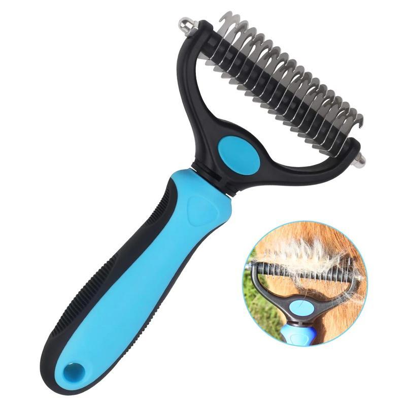 Thomasequestrian | Pet Care Brush – Deshedding Tool for Dogs & Cats