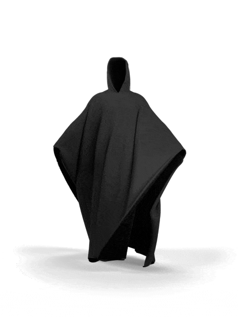 Thomasequestrian | Weighted Cloak Hoodie – Sensory-Friendly Cotton Hoodie with Faux Fur Lining, Cozy Oversized Comfort