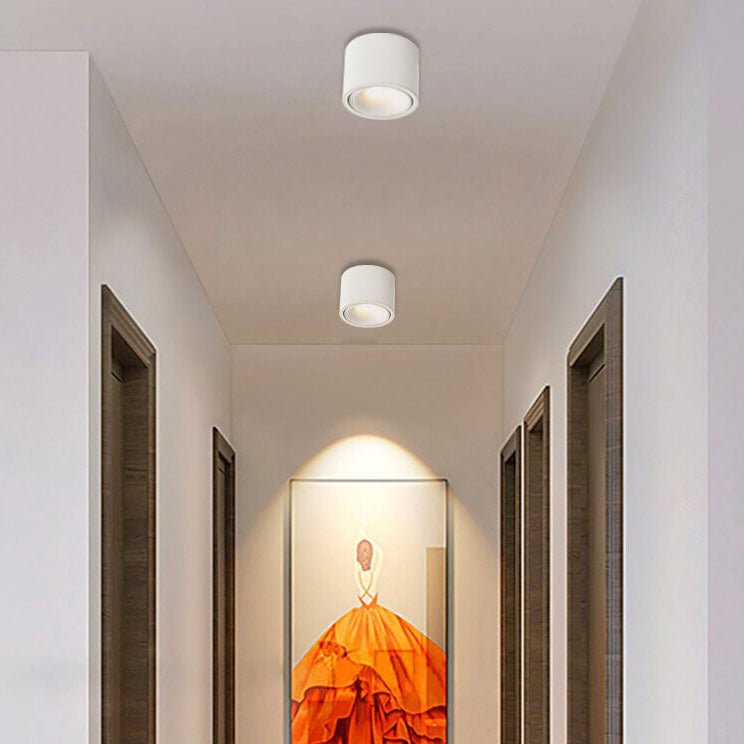 Thomasequestrian | Origo Minimalist LED Ceiling Light – Adjustable Round Recessed Lamp for Modern Interiors