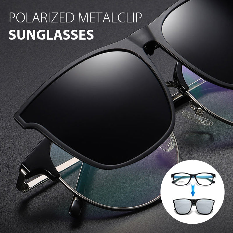 Thomasequestrian | New Polarized Clip-On Folding Sunglasses – Over Glasses Flip-Up Lens