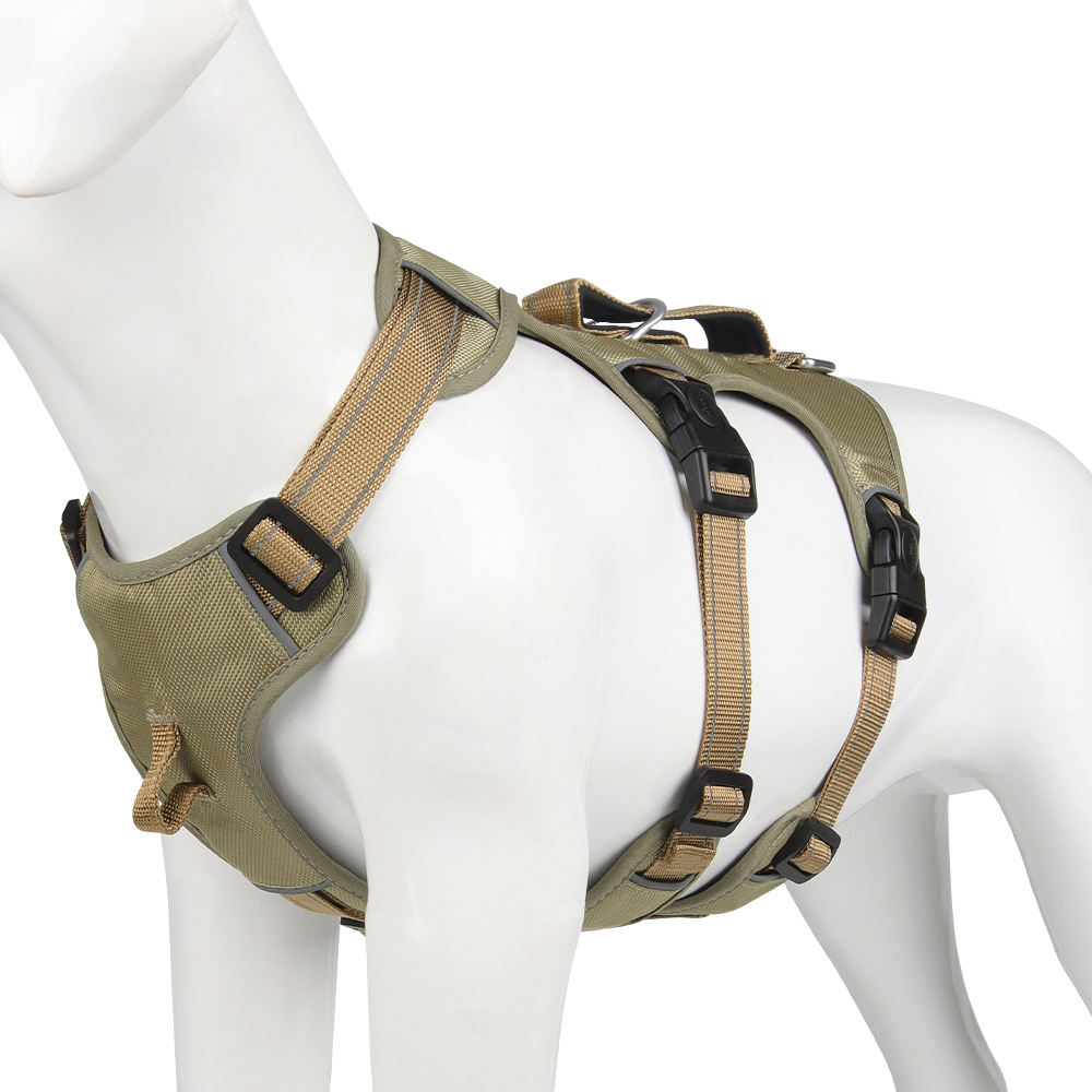 Thomasequestrian | Reflective Anti-Pull Dog Harness – No-Pull Pet Vest with Handle, GripGuard