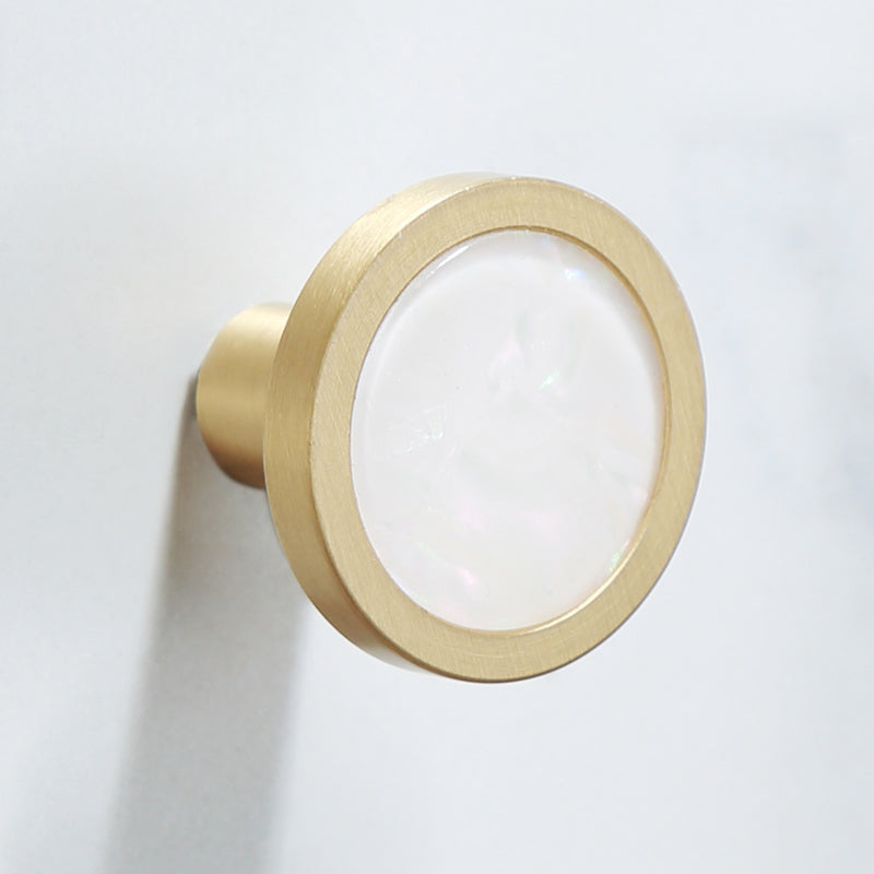 Thomasequestrian | Polished Brass Bathroom Accessory Set - Marble Bathroom Hardware