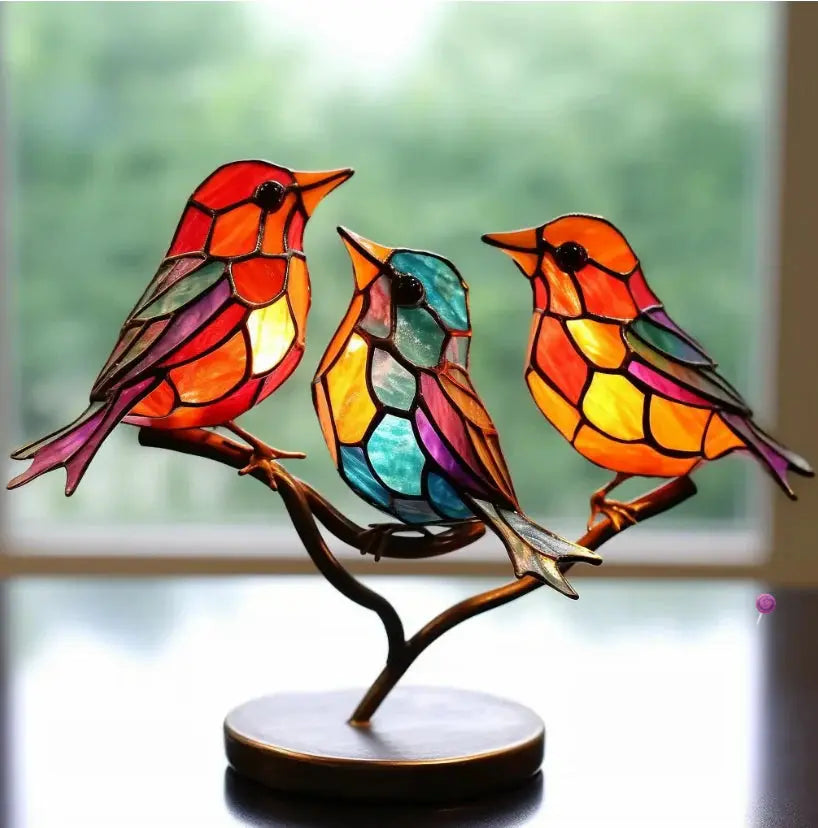 Thomasequestrian | Window Bird Decoration