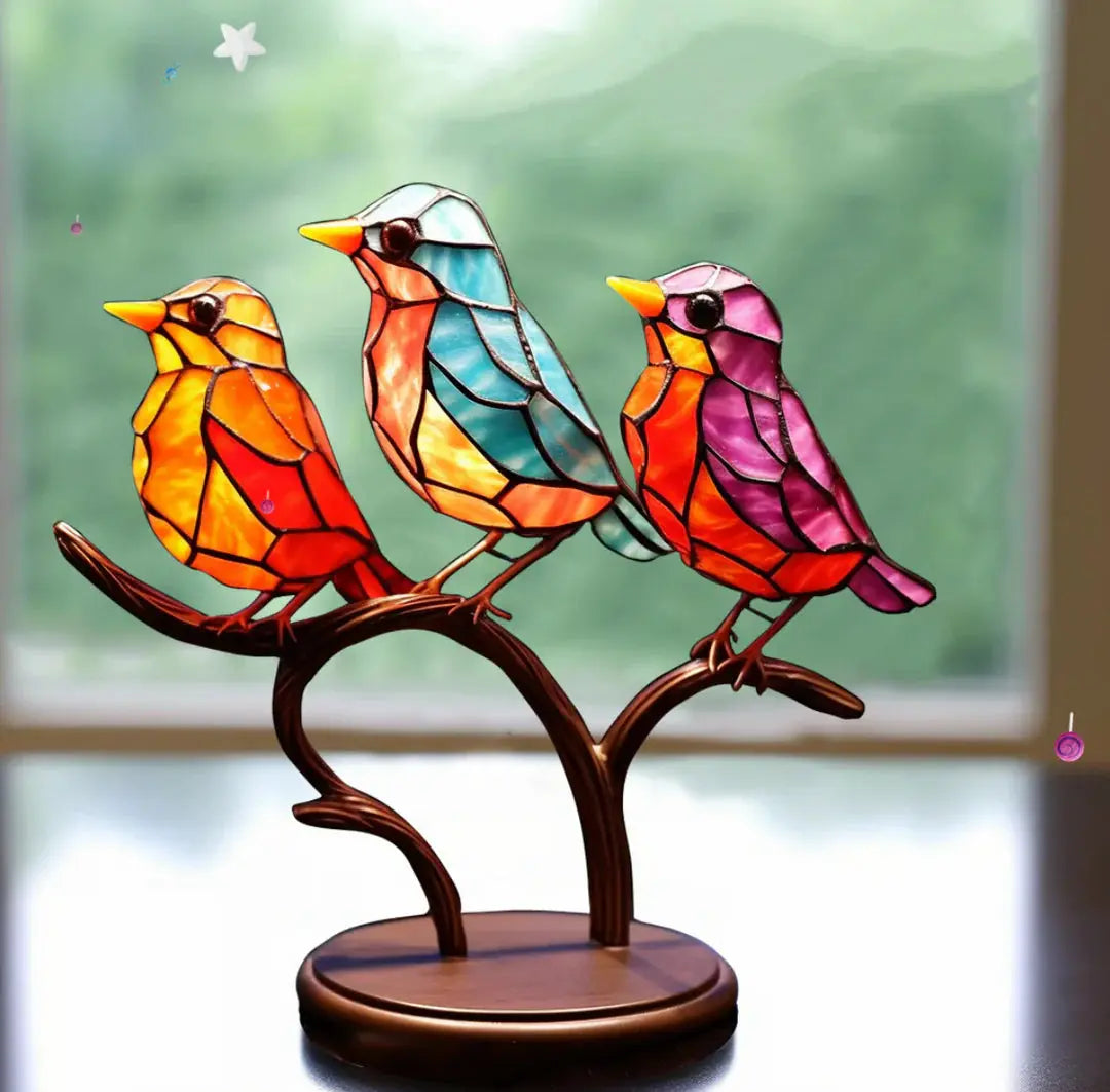 Thomasequestrian | Window Bird Decoration