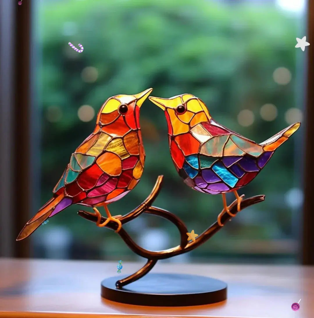 Thomasequestrian | Window Bird Decoration