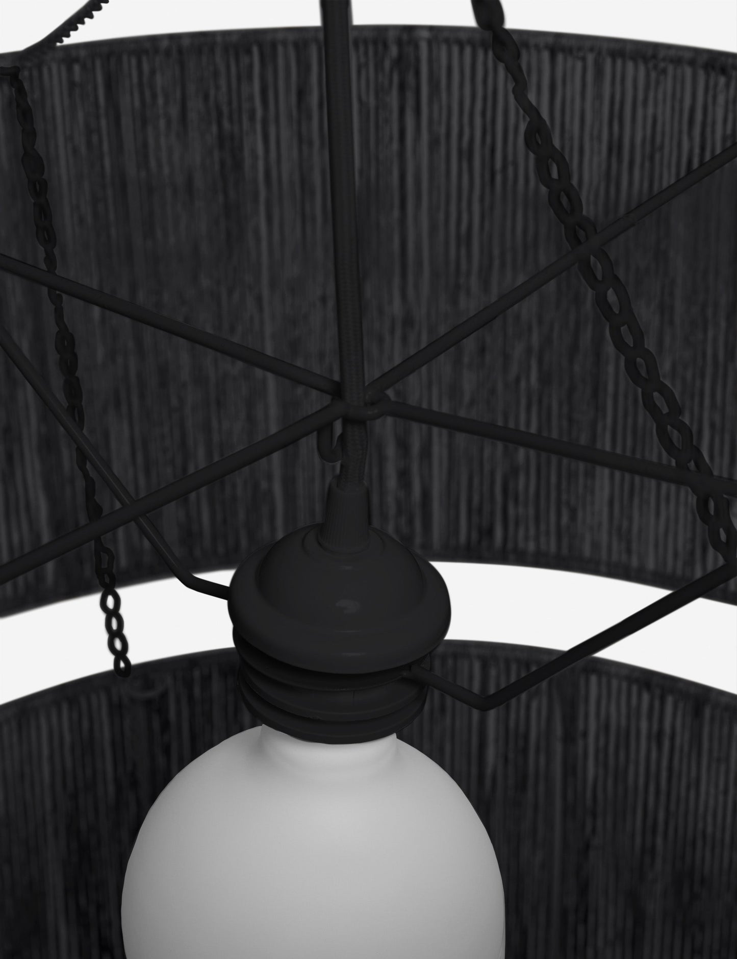 Thomas Equestrian | Chavette Chandelier, Black