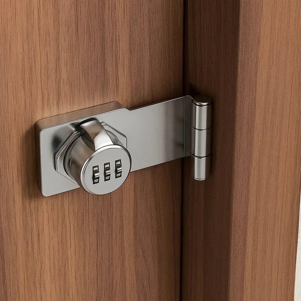 Thomasequestrian | Combination Lock - Zinc Alloy Keyless Door Lock with 1000 Codes