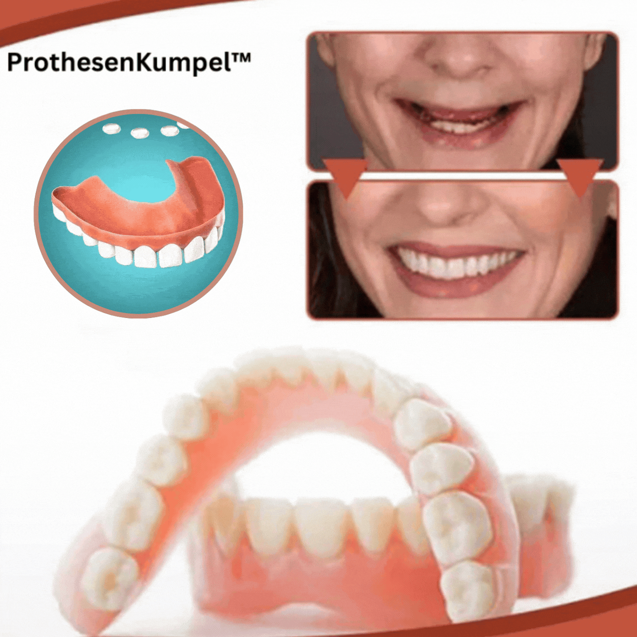 Thomasequestrian | Biocompatible Prosthesis Set for Natural Smile & Comfort
