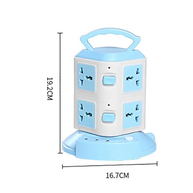Thomasequestrian | Tower Design Surge Protector Vertical Power Strip