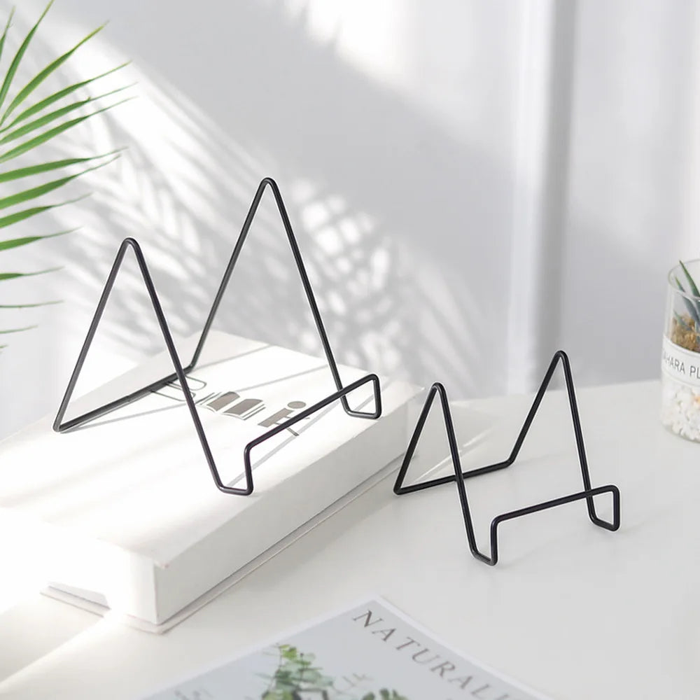 Thomasequestrian | Iron Art Multi-Use Display Stand – Versatile Magazine, Dish & Picture Holder for Home Decor