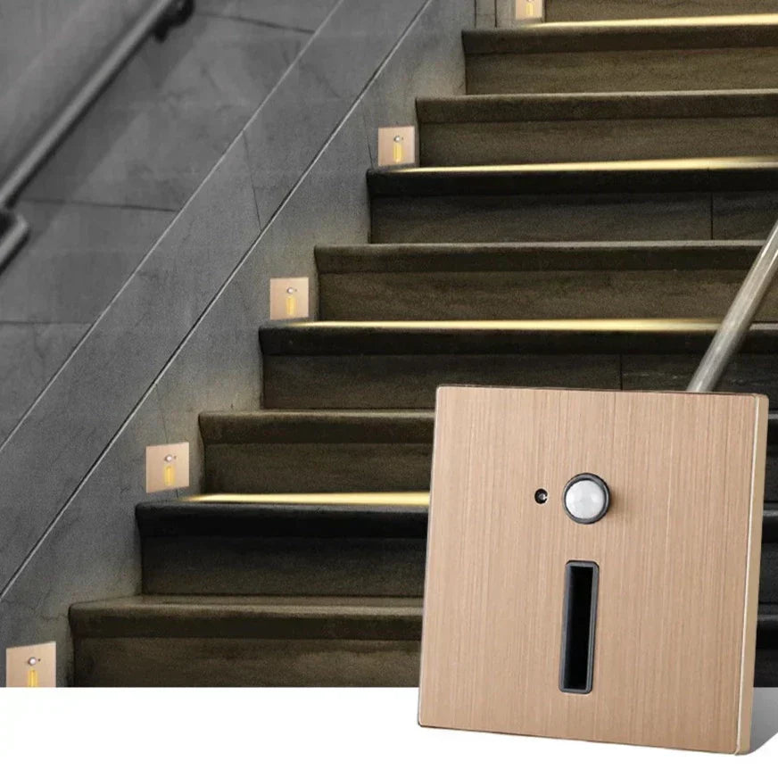 Thomasequestrian | Schneider Motion Detector Wall Sensor – Stair Light with PIR Motion Activation