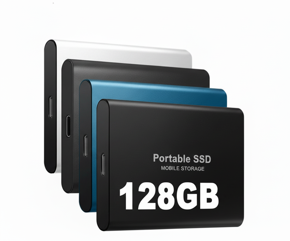 Thomasequestrian | Portable SSD External Drive with High-Speed Data Transfer and Compact Design