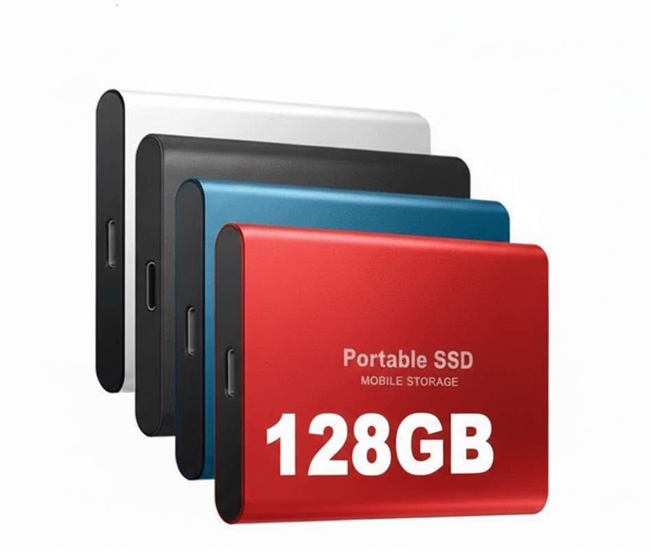 Thomasequestrian | Portable SSD External Drive with High-Speed Data Transfer and Compact Design