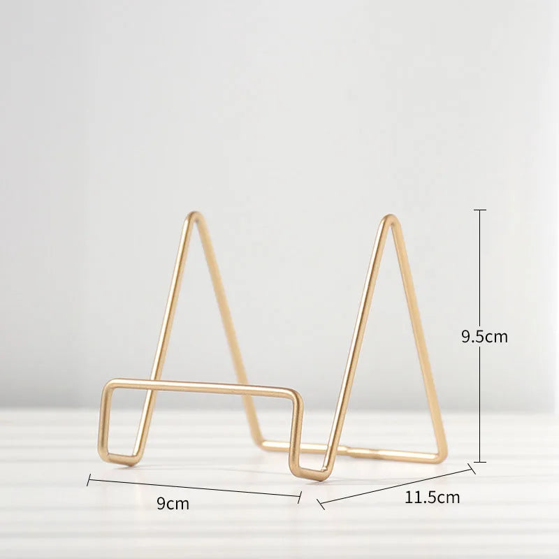 Thomasequestrian | Iron Art Multi-Use Display Stand – Versatile Magazine, Dish & Picture Holder for Home Decor