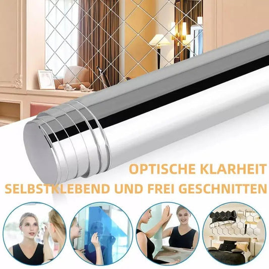 Thomasequestrian | Ultra-Flexible Mirror – Safe & Shatterproof Unbreakable Mirror Sheet