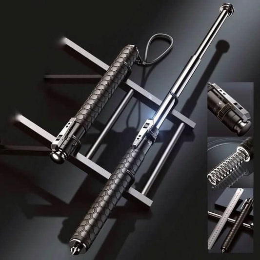 Thomasequestrian | Pop-Up Safety Cane – Telescopic Self-Defense Stick for Hiking & Travel