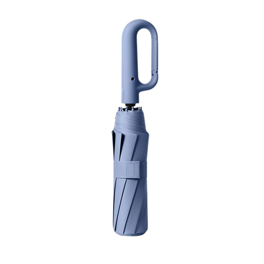 Thomasequestrian | Wind-Resistant Automatic Folding Umbrella – Compact & Durable with Large Buckle Handle