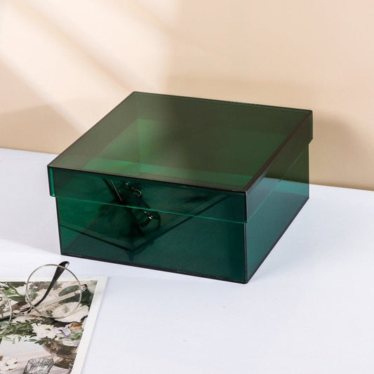 Thomas Equestrian | Colorful Acrylic Storage Organizer Box with Lid