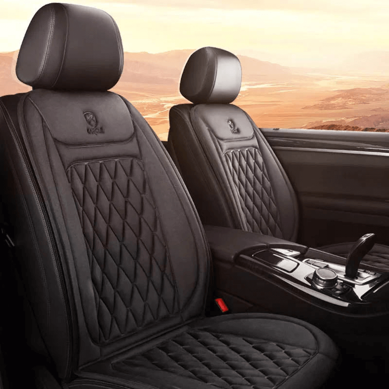 Thomasequestrian | Heated Car Seat Cover – Adjustable Temperature Control 30°C-65°C for Cars, Trucks & Home Use