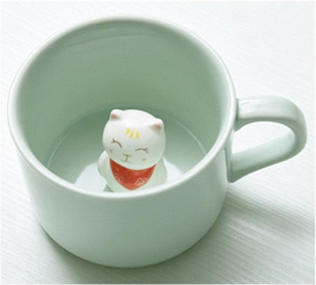 Thomasequestrian | 3D Creative Cartoon Animal Ceramic Mugs