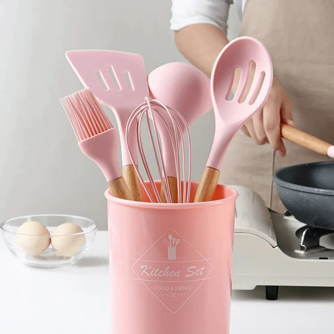 Thomasequestrian | Silicone Kitchen Utensil Set - FlexiChef