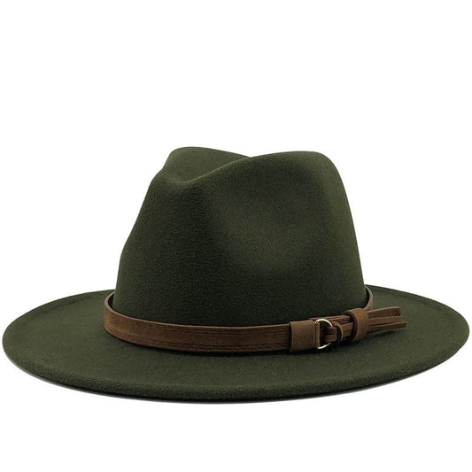Thomasequestrian | Eridian Fedora Hat with Leather Band
